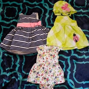 Carters newborn girl bundle
